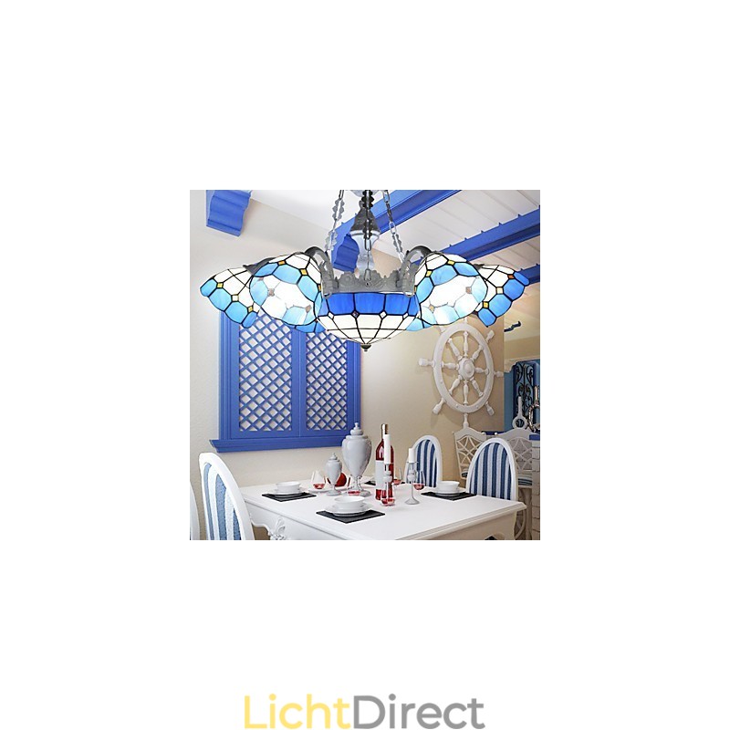 De Middellandse Zee Landelijk Zittend Creatief 6 + 1 Hoofdlampen En Lantaarns