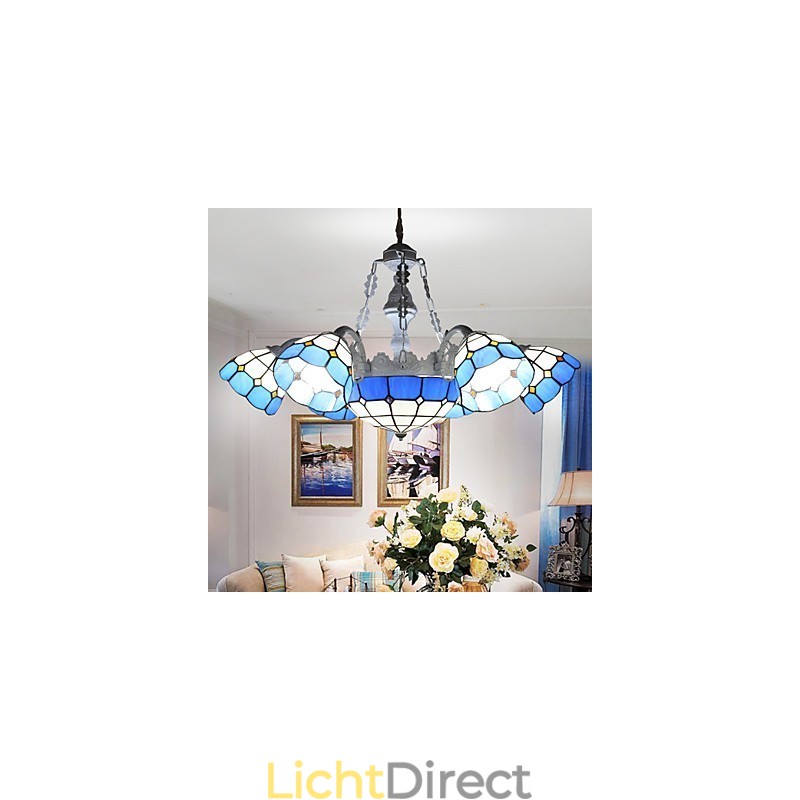 De Middellandse Zee Landelijk Zittend Creatief 6 + 1 Hoofdlampen En Lantaarns