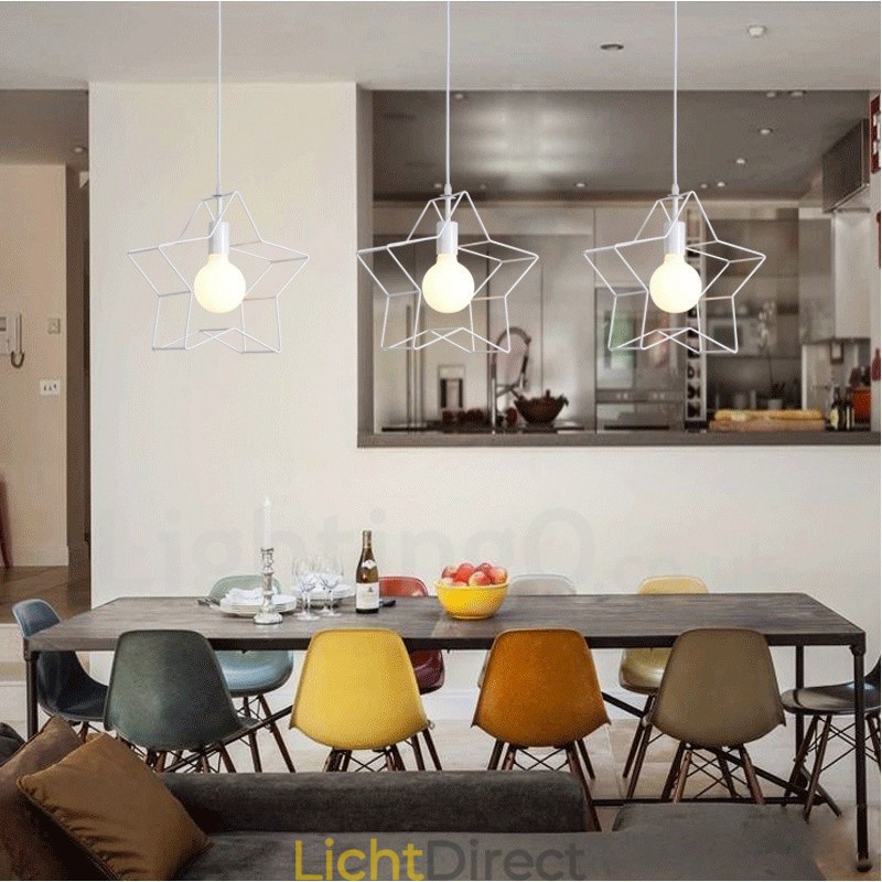 3-lichts moderne, eigentijdse geïntegreerde hanglamp