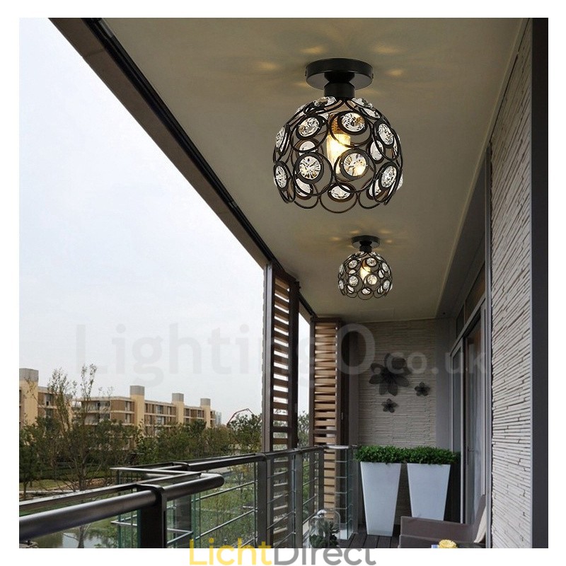 1 lichts rustieke lodge geïntegreerde hanglamp