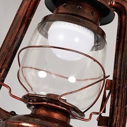 Rustieke Lodge Vintage Retro Mini Stijl Metalen Hanglamp