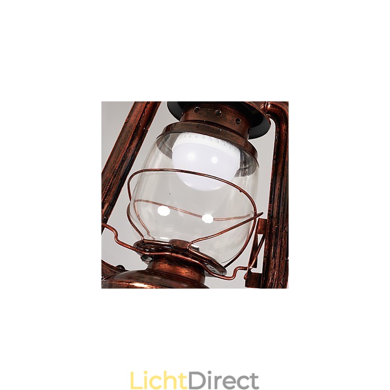 Rustieke Lodge Vintage Retro Mini Stijl Metalen Hanglamp