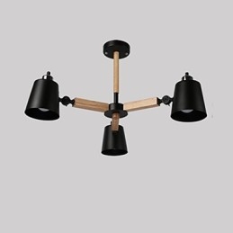 Vintage schilderijfunctie voor metalen kroonluchter