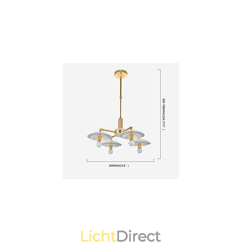 4-lichts mini-stijl traditionele klassieke moderne eigentijdse kroonluchter