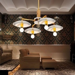 4-lichts mini-stijl traditionele klassieke moderne eigentijdse kroonluchter