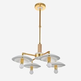 4-lichts mini-stijl traditionele klassieke moderne eigentijdse kroonluchter