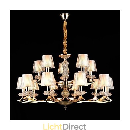 Hanglamp Zinklegering Kenmerk voor Kristal Mini Stijl Metaal Binnen Winkels 15 Lampen Hanglamp Zinklegering Kenmerk voor Kristal Mini Stijl Metaal Binnen Winkels 15 Lampen
