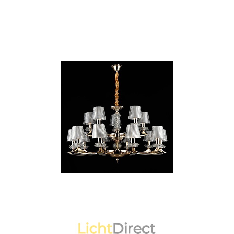 Hanglamp Zinklegering Kenmerk voor Kristal Mini Stijl Metaal Binnen Winkels 15 Lampen