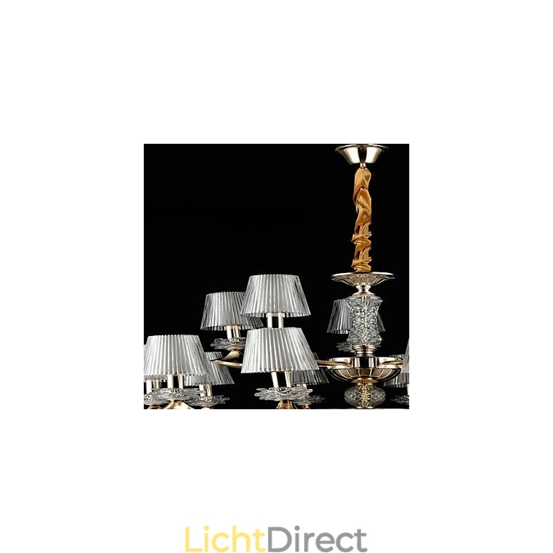 Hanglamp Zinklegering Kenmerk voor Kristal Mini Stijl Metaal Binnen Winkels 15 Lampen