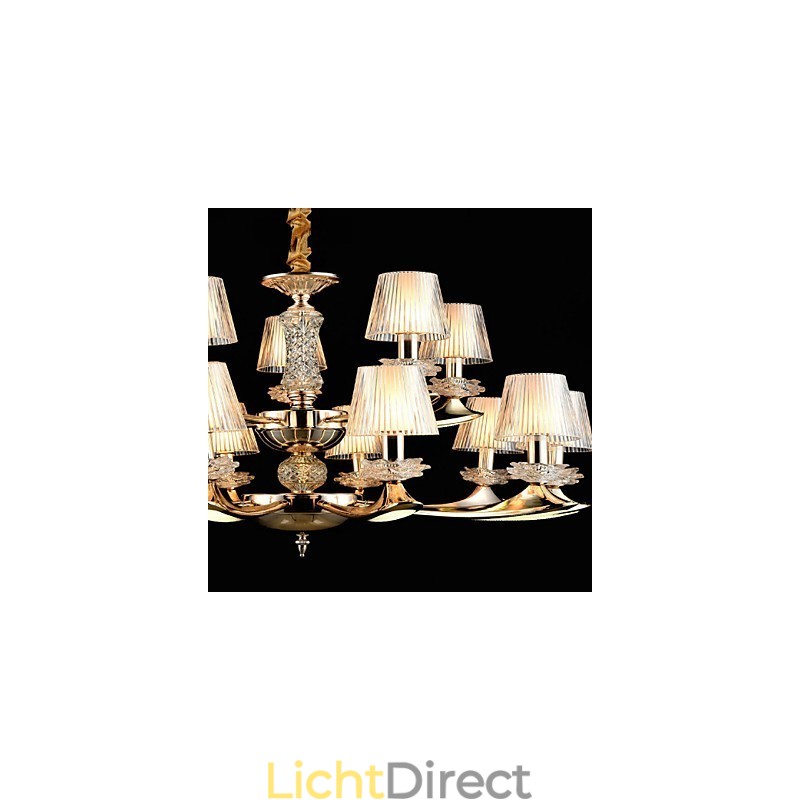 Hanglamp Zinklegering Kenmerk voor Kristal Mini Stijl Metaal Binnen Winkels 15 Lampen