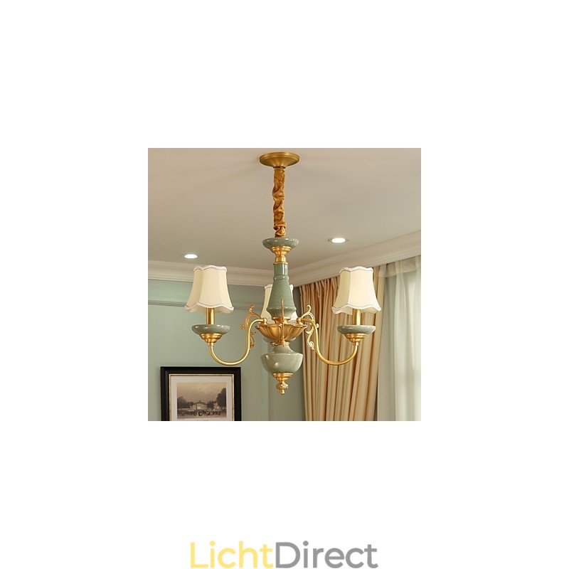 Alle koperen kroonluchter Jade decoratieve kroonluchter OP0