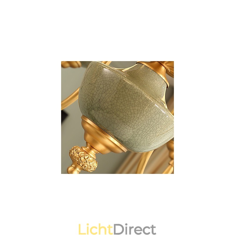 Alle koperen kroonluchter Jade decoratieve kroonluchter OP0