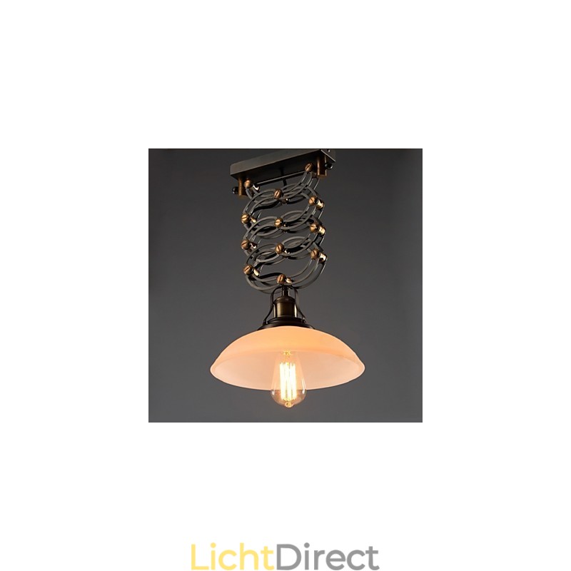 Amerikaanse landelijke loft-stijl hanglamp smeedijzeren schaarlamp winkeldecoratieverlichting