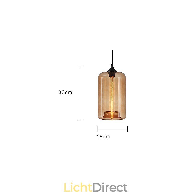 Flesontwerp Hanglamp 1 Licht Minimalistisch IJzeren Schilderij