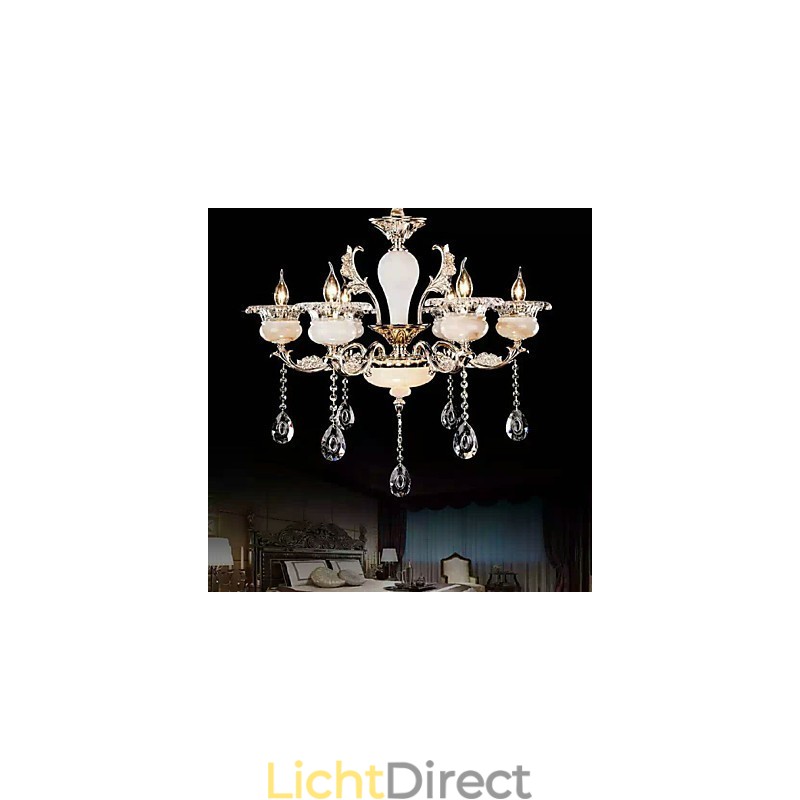 Retro Chrome Feature voor Designers Metalen Hanglamp