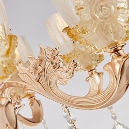 Europese stijl sfeer zinklegering kristal kroonluchter