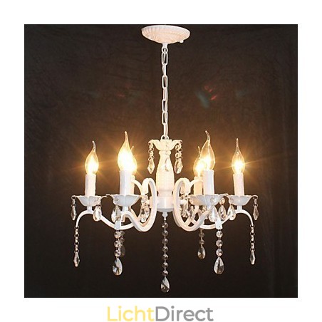 Kroonluchter Moderne Kristal Mini Kaars Stijl IJzeren Lamp Lampen Kroonluchter Moderne Kristal Mini Kaars Stijl IJzeren Lamp Lampen