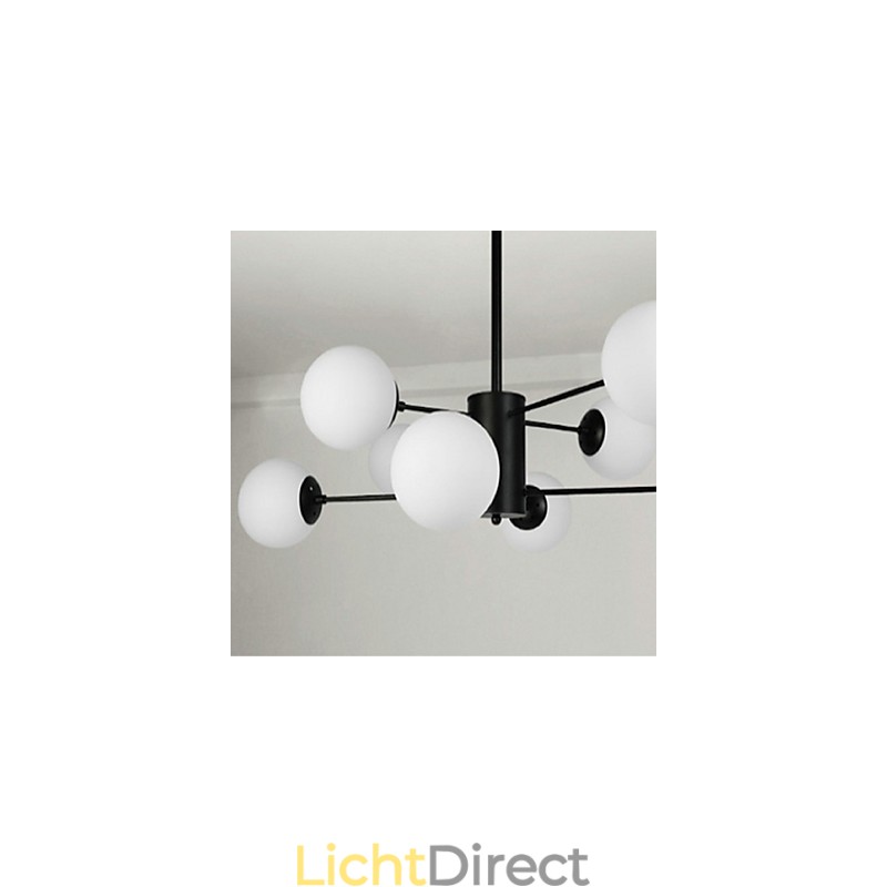 Moderne, eigentijdse, traditionele, klassieke schilderfunctie voor een metalen kroonluchter in ministijl