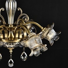 Rustieke Lodge Schilderij Kenmerk voor Ontwerpers Metalen Binnenwinkels 2 Lampen Kroonluchter