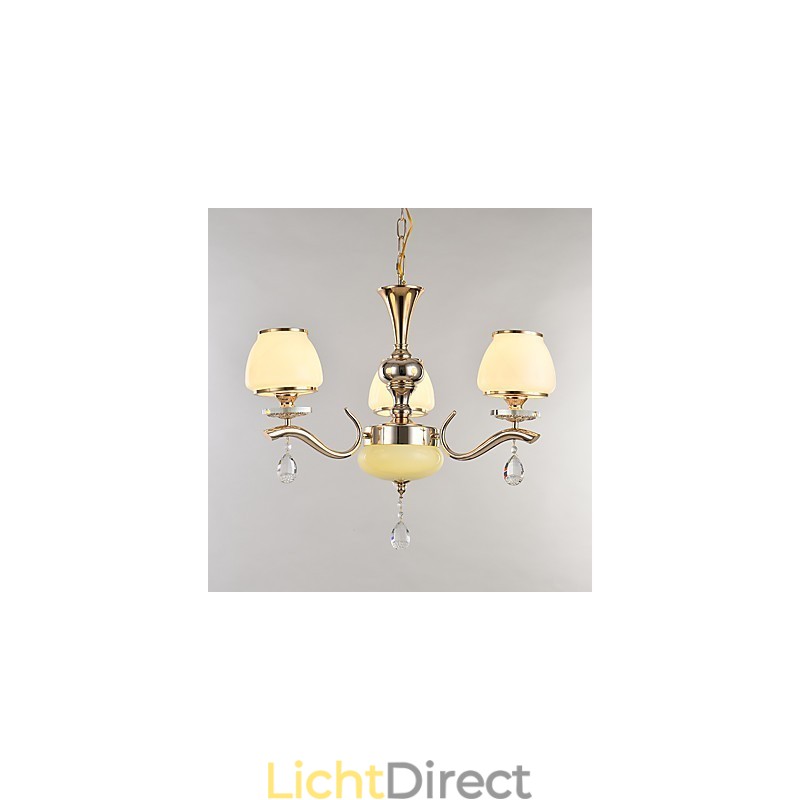 Moderne, eigentijdse, gegalvaniseerde eigenschap voor kristallen metalen kroonluchter