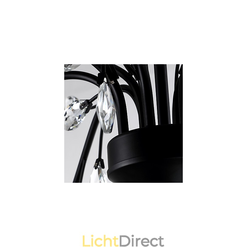 12 lampen kristallen kroonluchter moderne eigentijdse traditionele klassieke vintage retro landelijke schilderfunctie