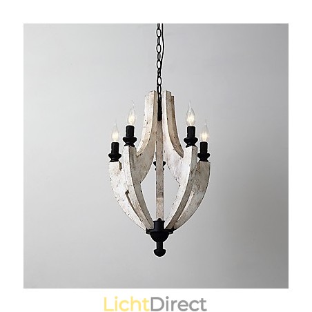 Vintage schilderij kenmerk mini stijl houten bamboe kroonluchter lamp de decoratieve hanglamp Vintage schilderij kenmerk mini stijl houten bamboe kroonluchter lamp de decoratieve hanglamp