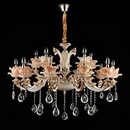 Hanglamp Zinklegering Kenmerk voor Kristal Mini Stijl Metaal Binnen Winkels 15 Lampen