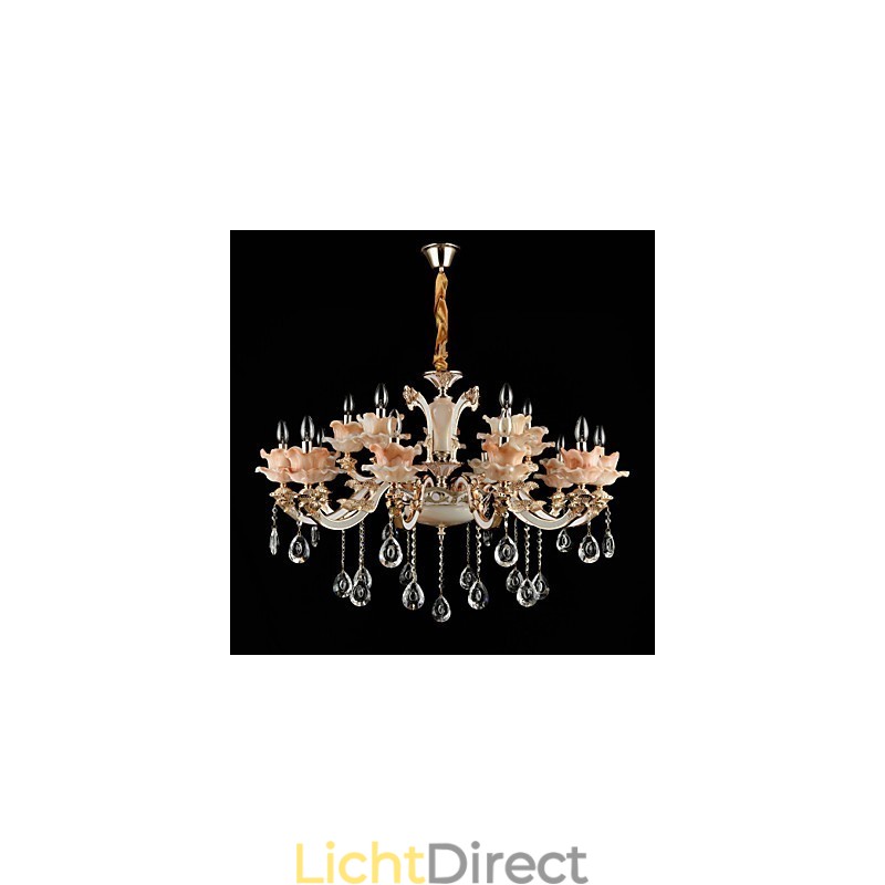 Hanglamp Zinklegering Kenmerk voor Kristal Mini Stijl Metaal Binnen Winkels 15 Lampen