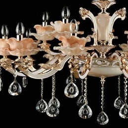 Hanglamp Zinklegering Kenmerk voor Kristal Mini Stijl Metaal Binnen Winkels 15 Lampen