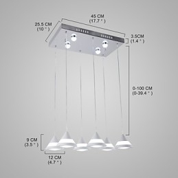 Hanglamp Modern Hedendaags voor Acryl