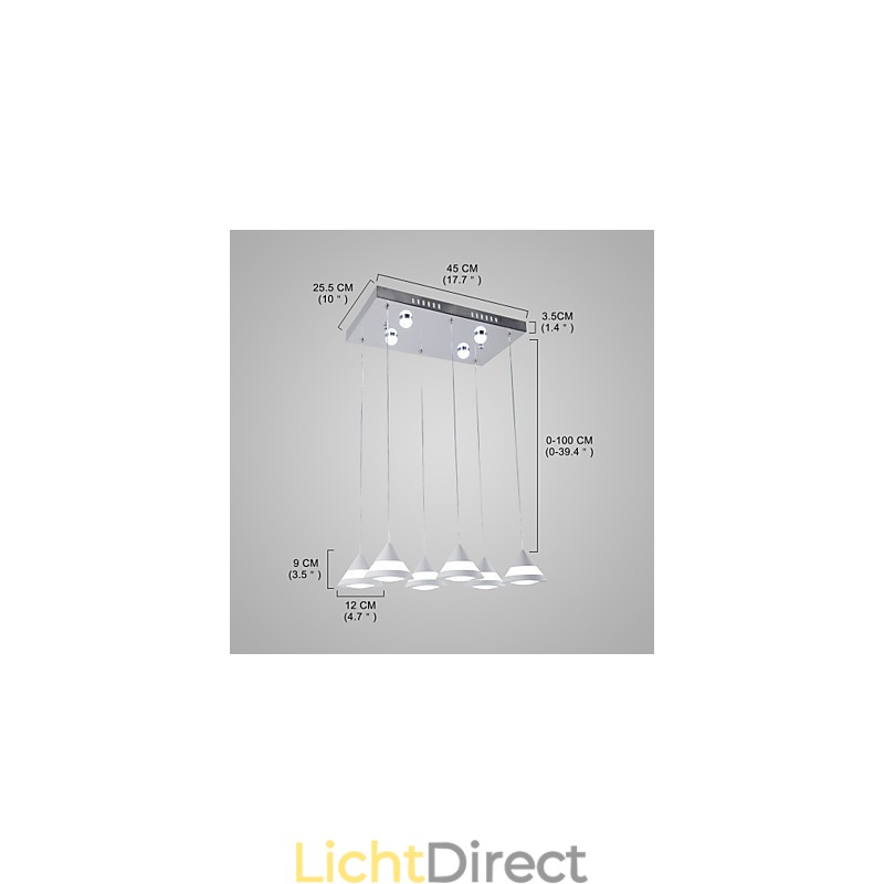 Hanglamp Modern Hedendaags voor Acryl