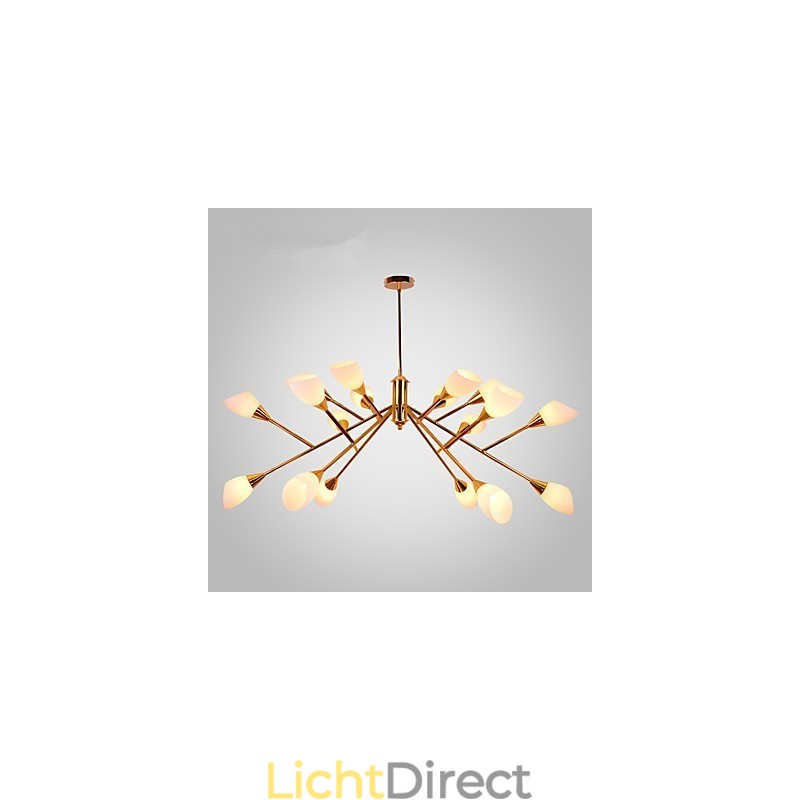 Nordic Eenvoudige Sfeervolle Pastorale Kroonluchter Creatieve Lobby Kroonluchter Lamp