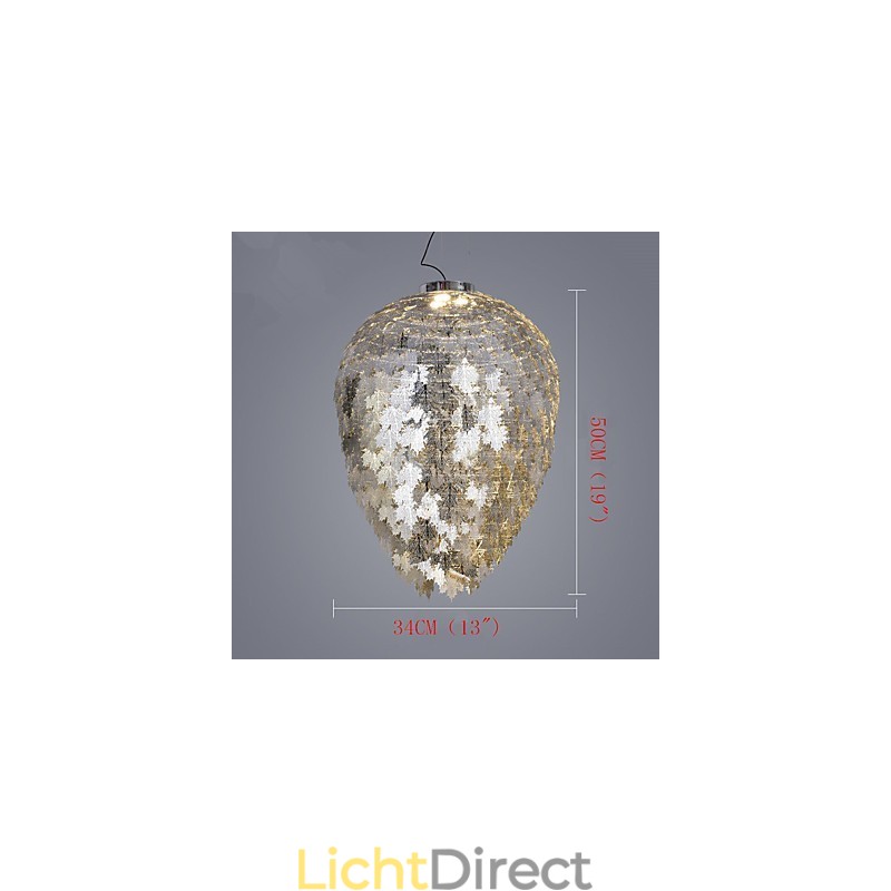 Traditionele klassieke lantaarn gegalvaniseerde functie voor mini-stijl metalen kroonluchter