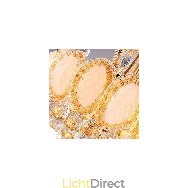 Moderne luxe kroonluchter kristallen hanglamp diameter 50 cm bevat 8 lampen