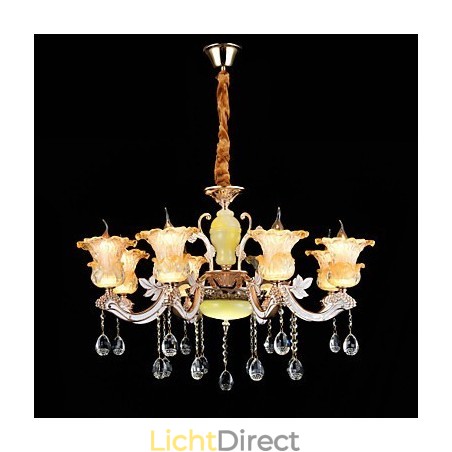 Moderne, eigentijdse, traditionele, klassieke zinklegering met kristallen mini-stijl hanglamp van metaal Moderne, eigentijdse, traditionele, klassieke zinklegering met kristallen mini-stijl hanglamp van metaal