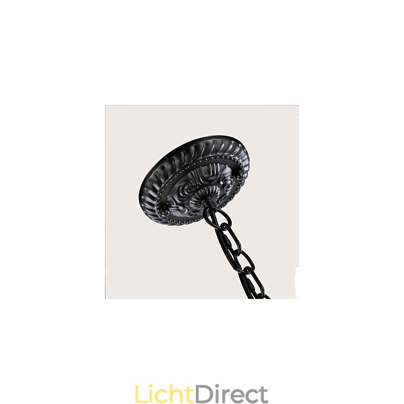 Kroonluchter Eenvoudig Kristal IJzer Kaarslicht Decoratie Lampen Verlichting