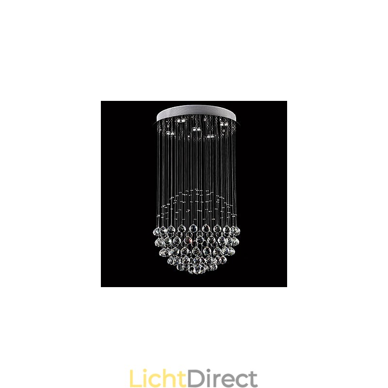 Moderne eigentijdse traditionele klassieke rustieke lodge vintage land eiland kristal gegalvaniseerde metalen hanglamp