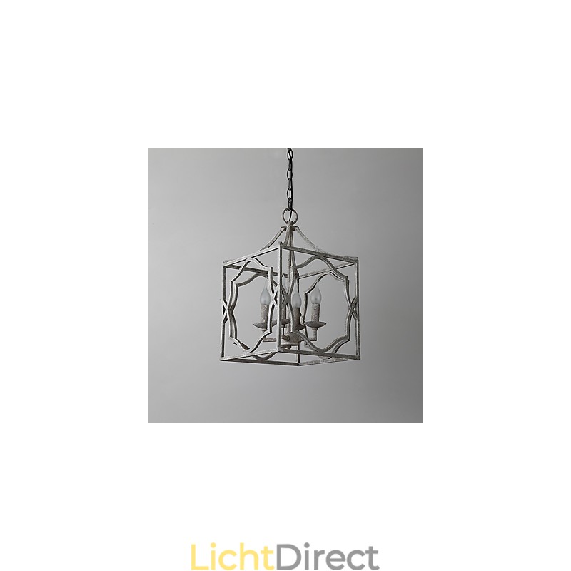 Vintage Metalen Amerikaanse Industriële Loft Schilderij Kleur Europese Kroonluchter Lamp de Indoor Decorate Hanglamp