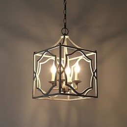 Vintage Metalen Amerikaanse Industriële Loft Schilderij Kleur Europese Kroonluchter Lamp de Indoor Decorate Hanglamp