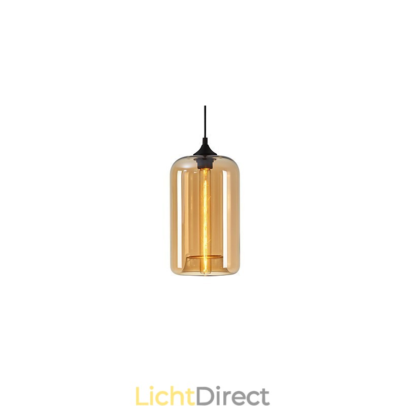 Flesontwerp Hanglamp 1 Licht Minimalistisch IJzeren Schilderij