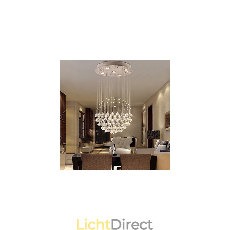 Moderne eigentijdse traditionele klassieke rustieke lodge vintage land eiland kristal gegalvaniseerde metalen hanglamp