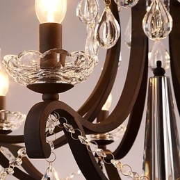 5 lampen kristallen kroonluchter moderne eigentijdse traditionele klassieke rustieke lodge vintage retro lantaarn trommel land schilderij