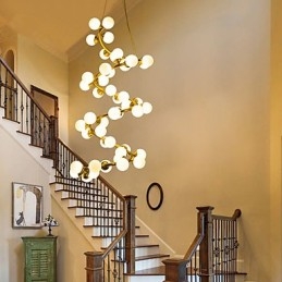 Gepersonaliseerde kunst kroonluchterlampen