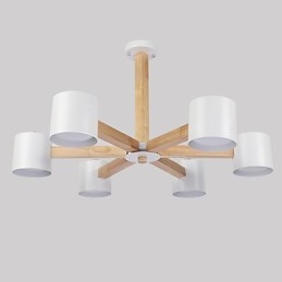 Vintage schilderijfunctie voor metalen kroonluchter