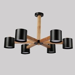 Vintage schilderijfunctie voor metalen kroonluchter