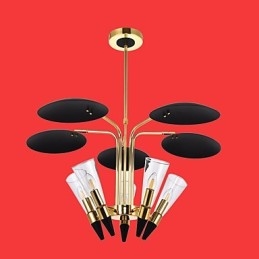 Gepersonaliseerde verstelbare richting kunst kroonluchter lamp kroonluchter