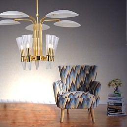 Gepersonaliseerde verstelbare richting kunst kroonluchter lamp kroonluchter