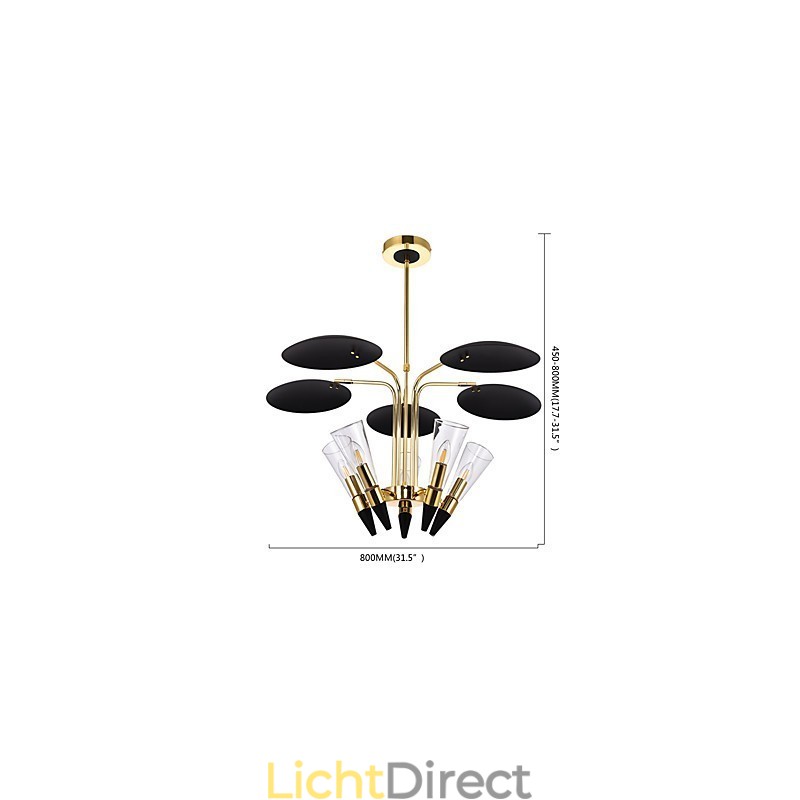 Gepersonaliseerde verstelbare richting kunst kroonluchter lamp kroonluchter