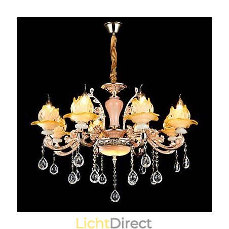 Moderne, eigentijdse, traditionele, klassieke zinklegering met kristallen mini-stijl hanglamp van metaal Moderne, eigentijdse, traditionele, klassieke zinklegering met kristallen mini-stijl hanglamp van metaal