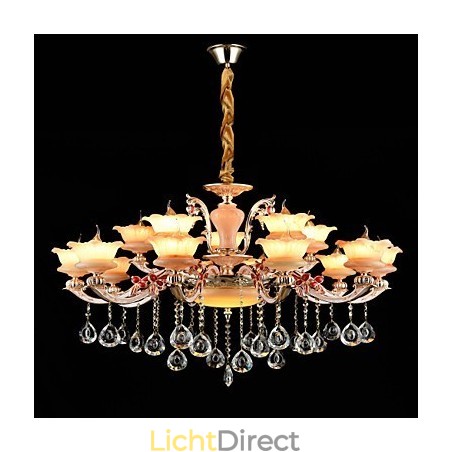 Hanglamp Zinklegering Kenmerk voor Kristal Mini Stijl Metaal Binnen Winkels 15 Lampen Hanglamp Zinklegering Kenmerk voor Kristal Mini Stijl Metaal Binnen Winkels 15 Lampen